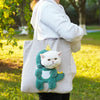 Dinosaur Shaped Carrier Bag
