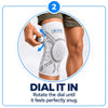 Knob Compression Knee Brace