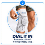 Knob Compression Knee Brace
