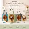 Lion Shaped Cat Carrier Bag