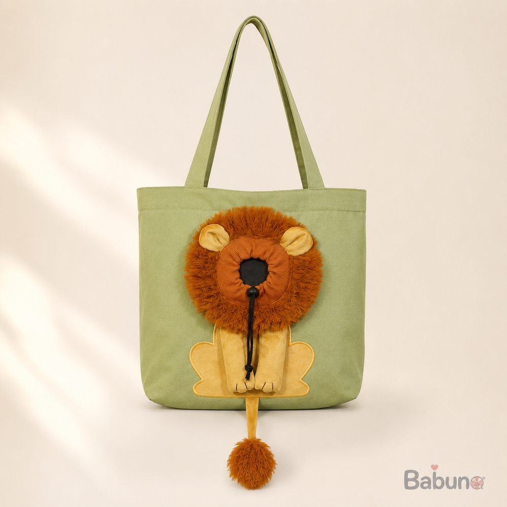 Lion Shaped Cat Carrier Bag