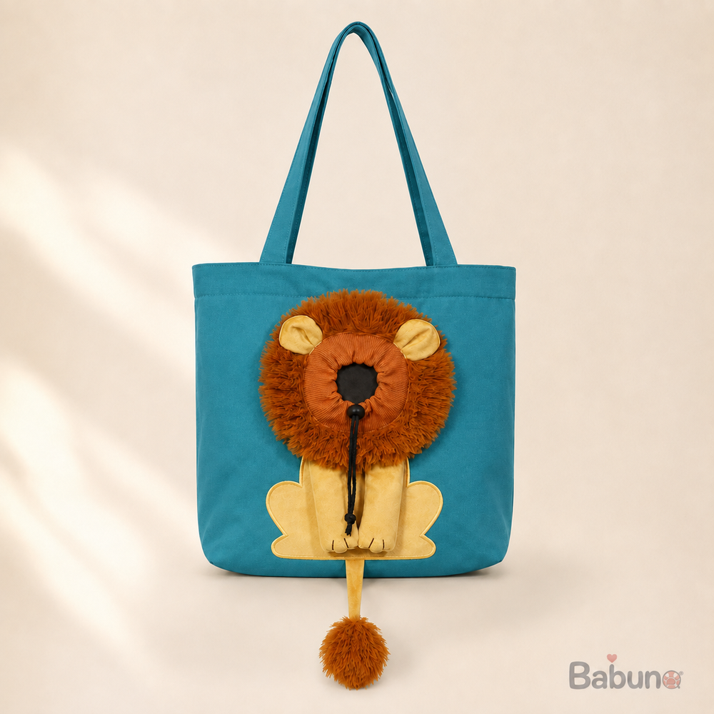 Lion Shaped Cat Carrier Bag