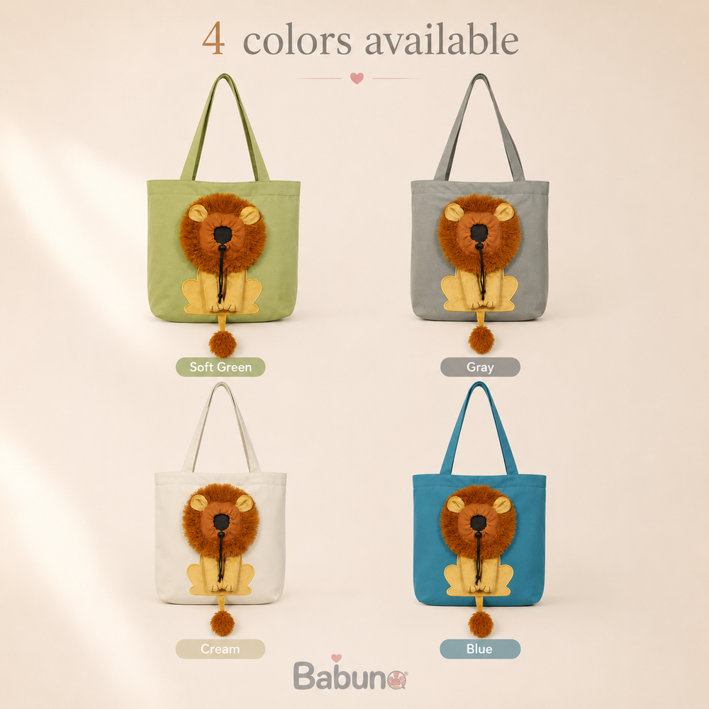 Lion Shaped Cat Carrier Bag